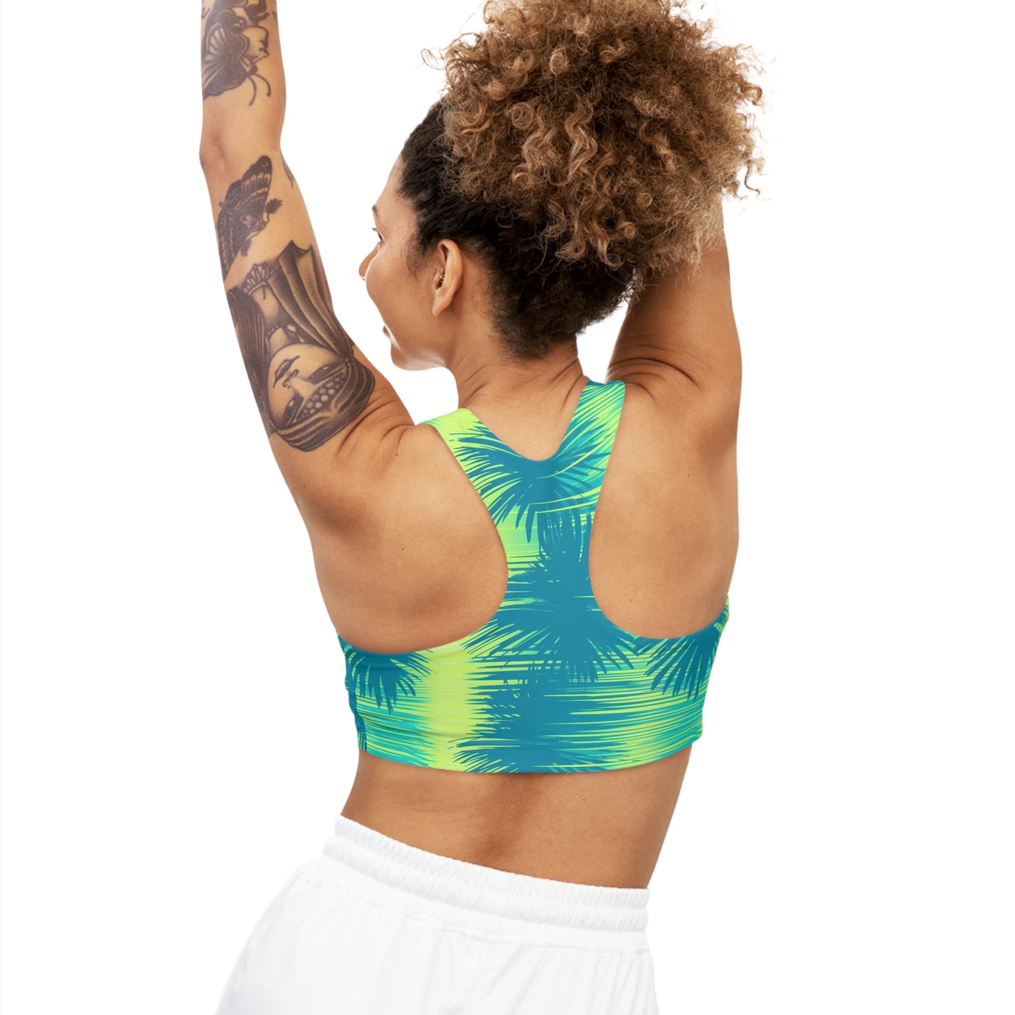 Surface Beach Volleyball Club Seamless Sports Bra (AOP)