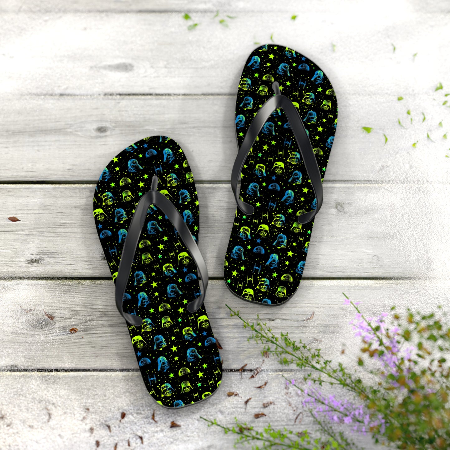 Moda Urbano Sci-fi Designer Flip Flops