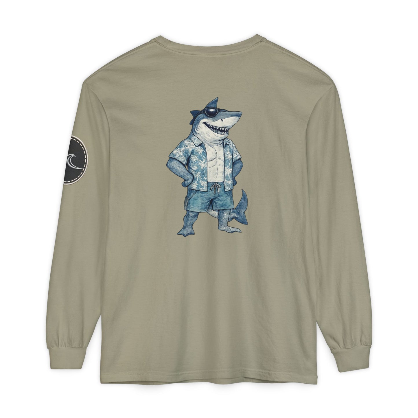 Surfache Shark Graphic Long Sleeve Tee
