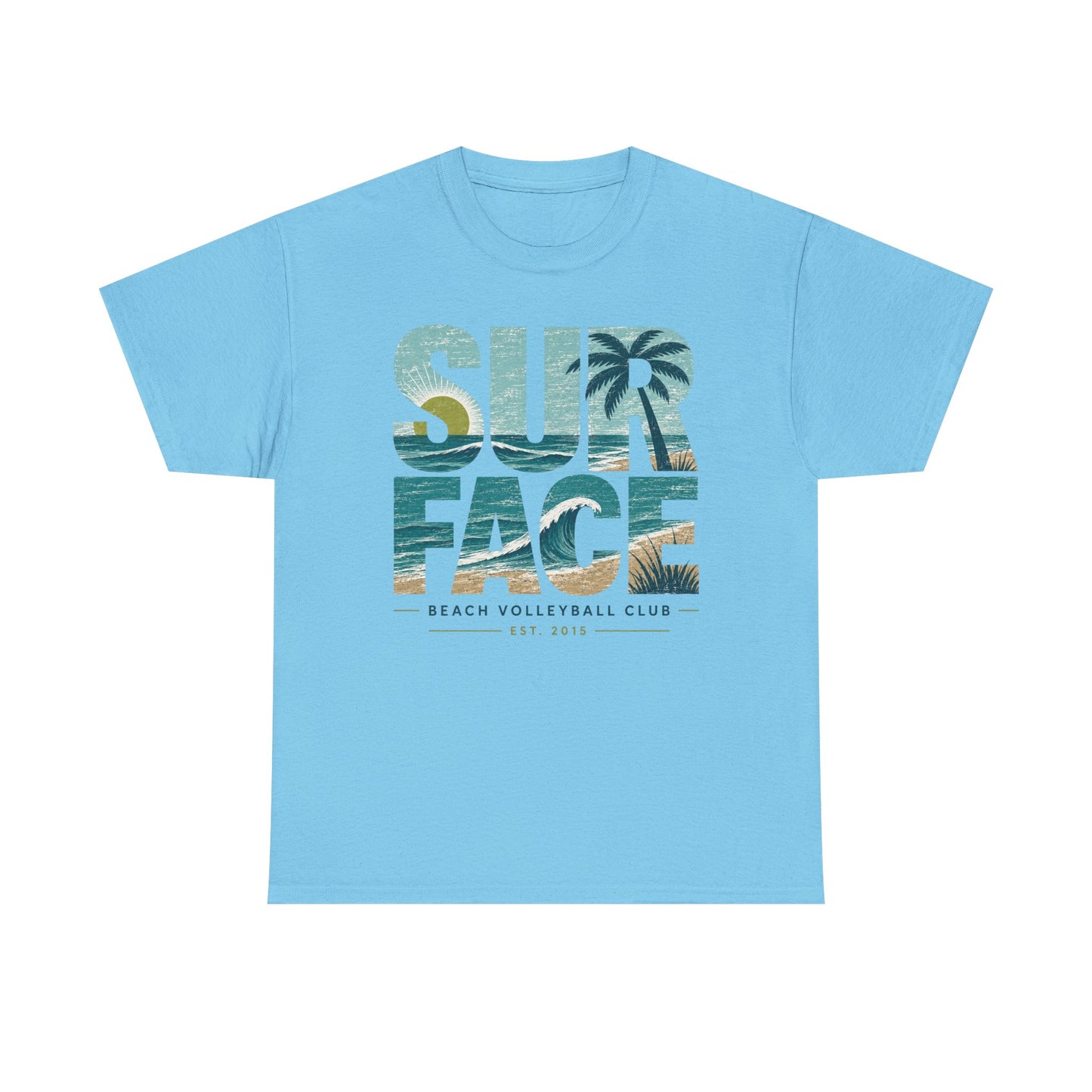 Surface Beach Volleyball Club T-Shirt — Surf Graphic Tee