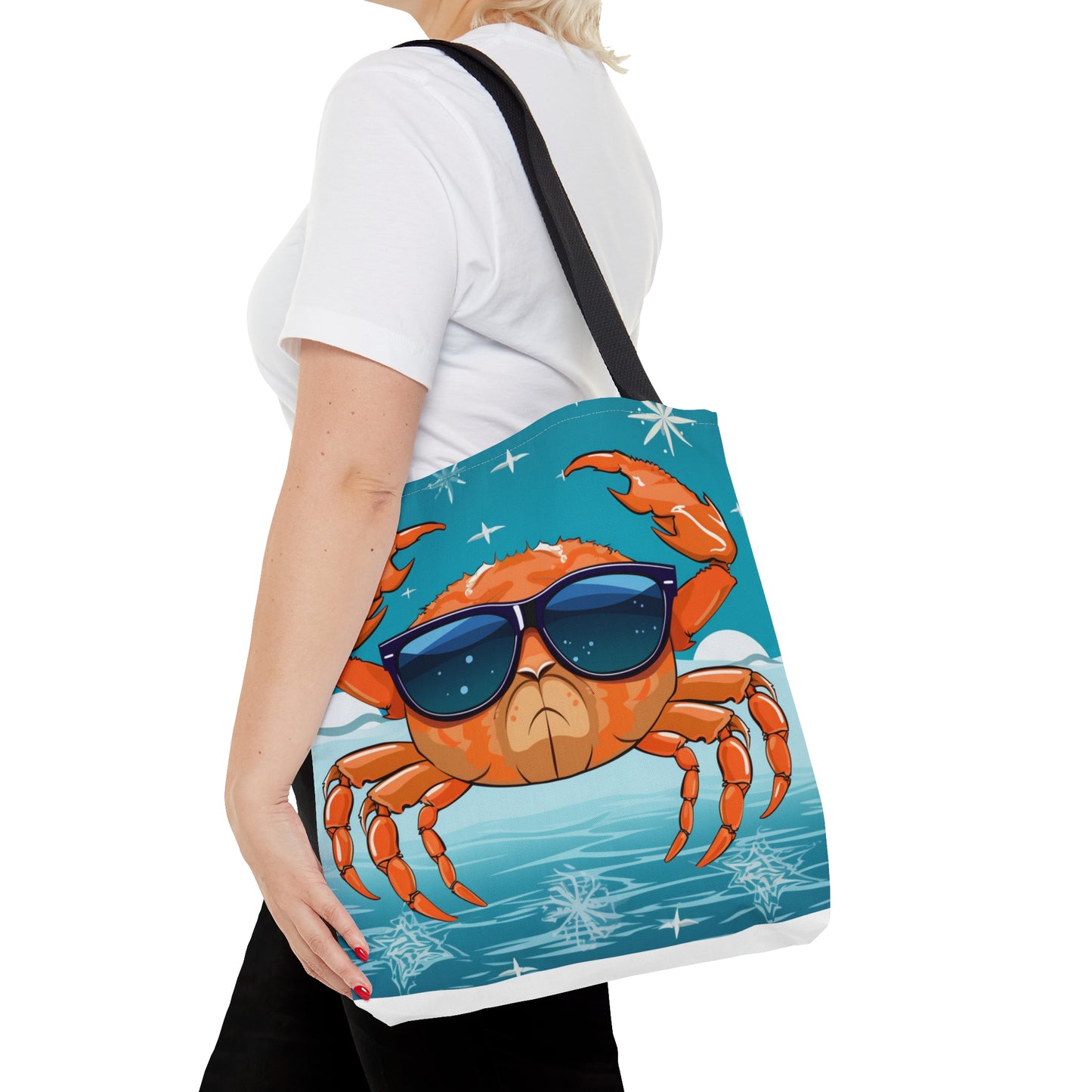 Crabby Travel Tote Bag