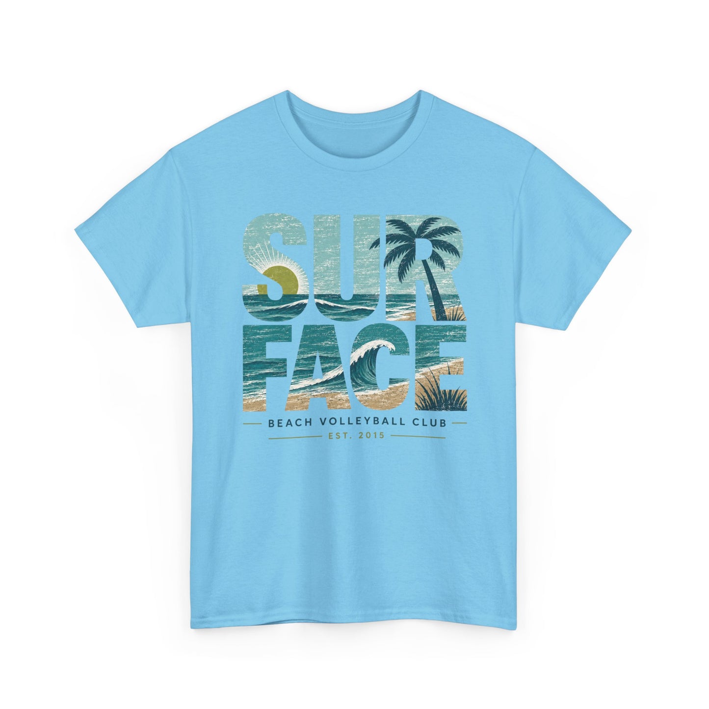 Surface Beach Volleyball Club T-Shirt — Surf Graphic Tee