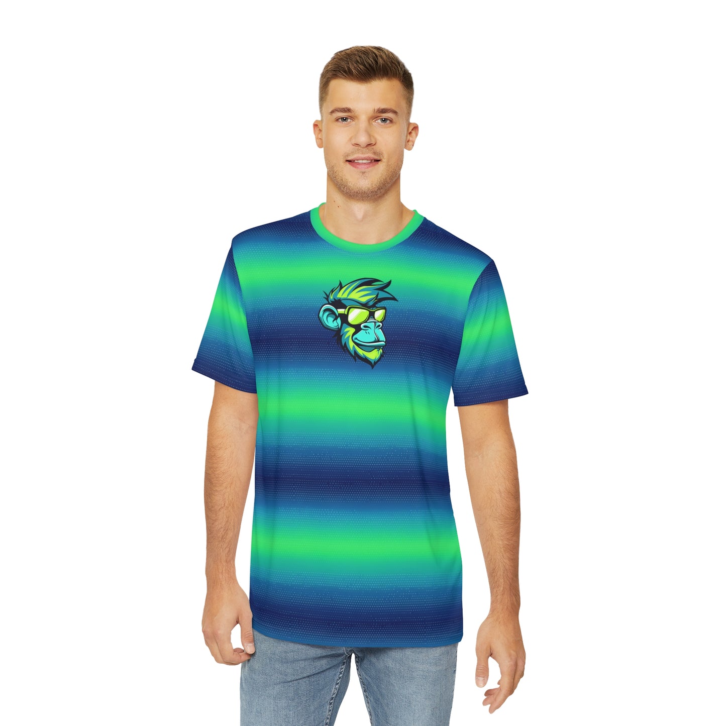 Mascot Surface Beach Volleyball Club Men's Polyester Tee (AOP)