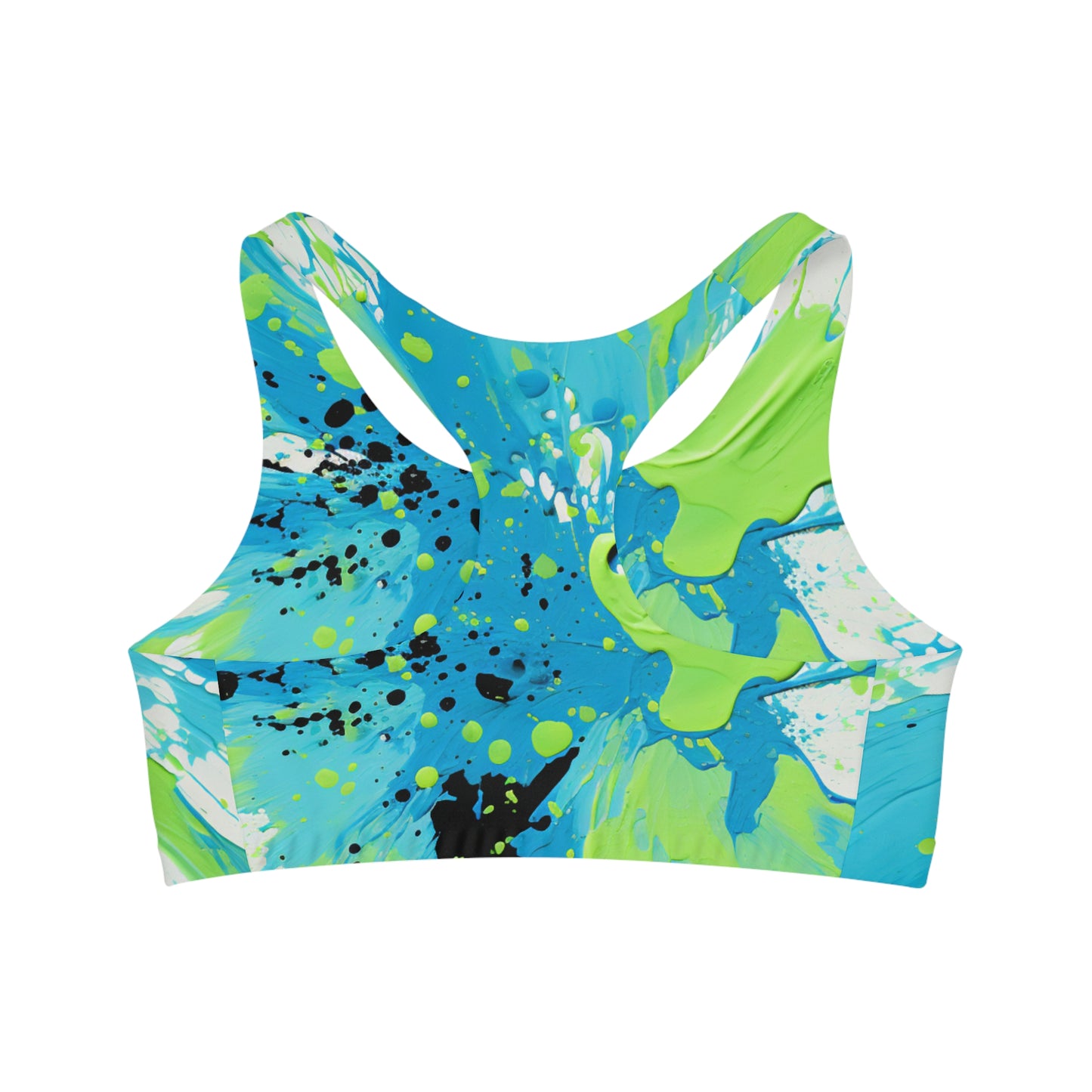 Mascot Surface Beach Volleyball Club Seamless Sports Bra (AOP)