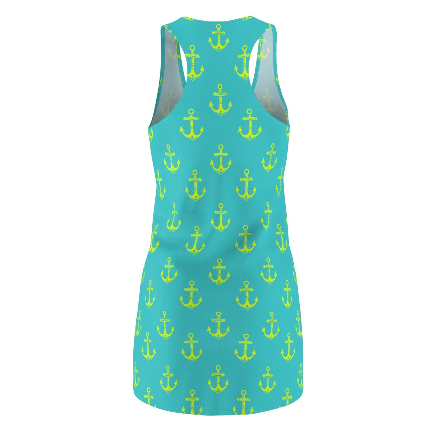 Anchors Away Surface Beach Volleyball Club Cover Up Racerback Dress