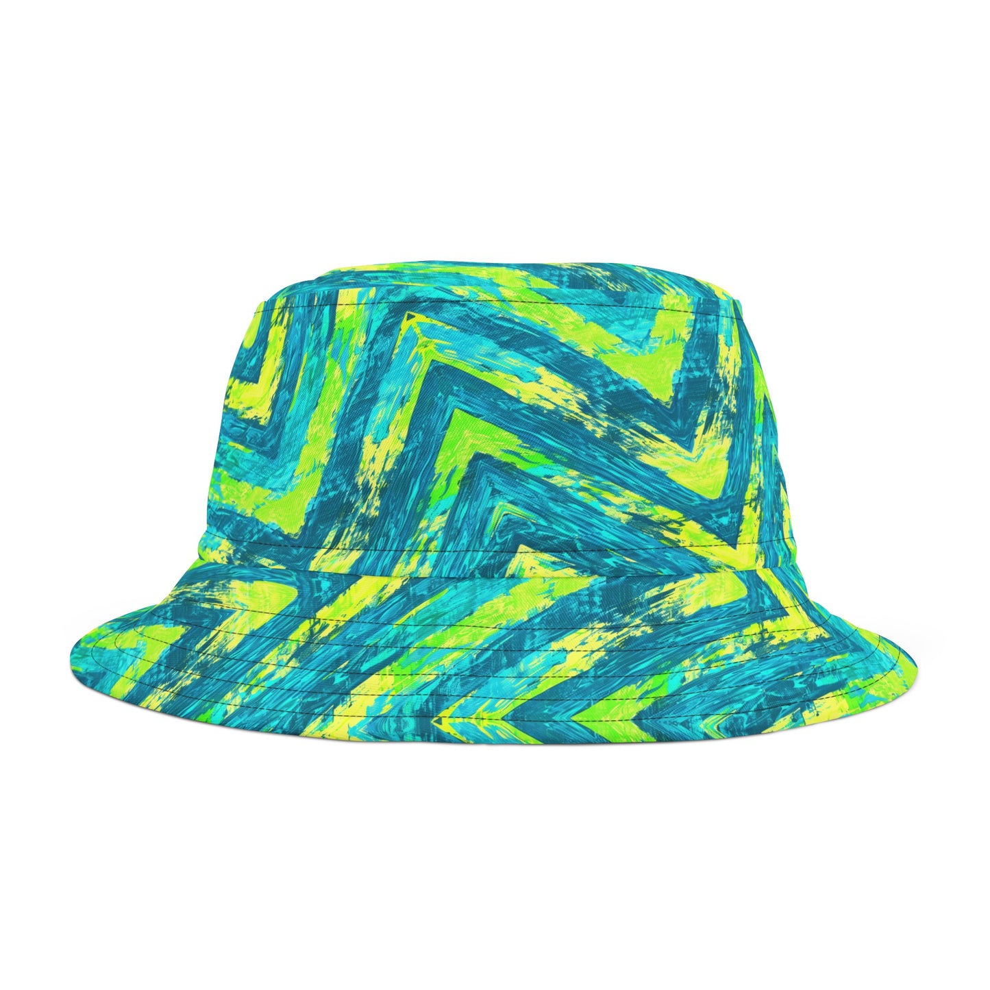 Moda Urbano Chevron Bucket Hat (AOP)