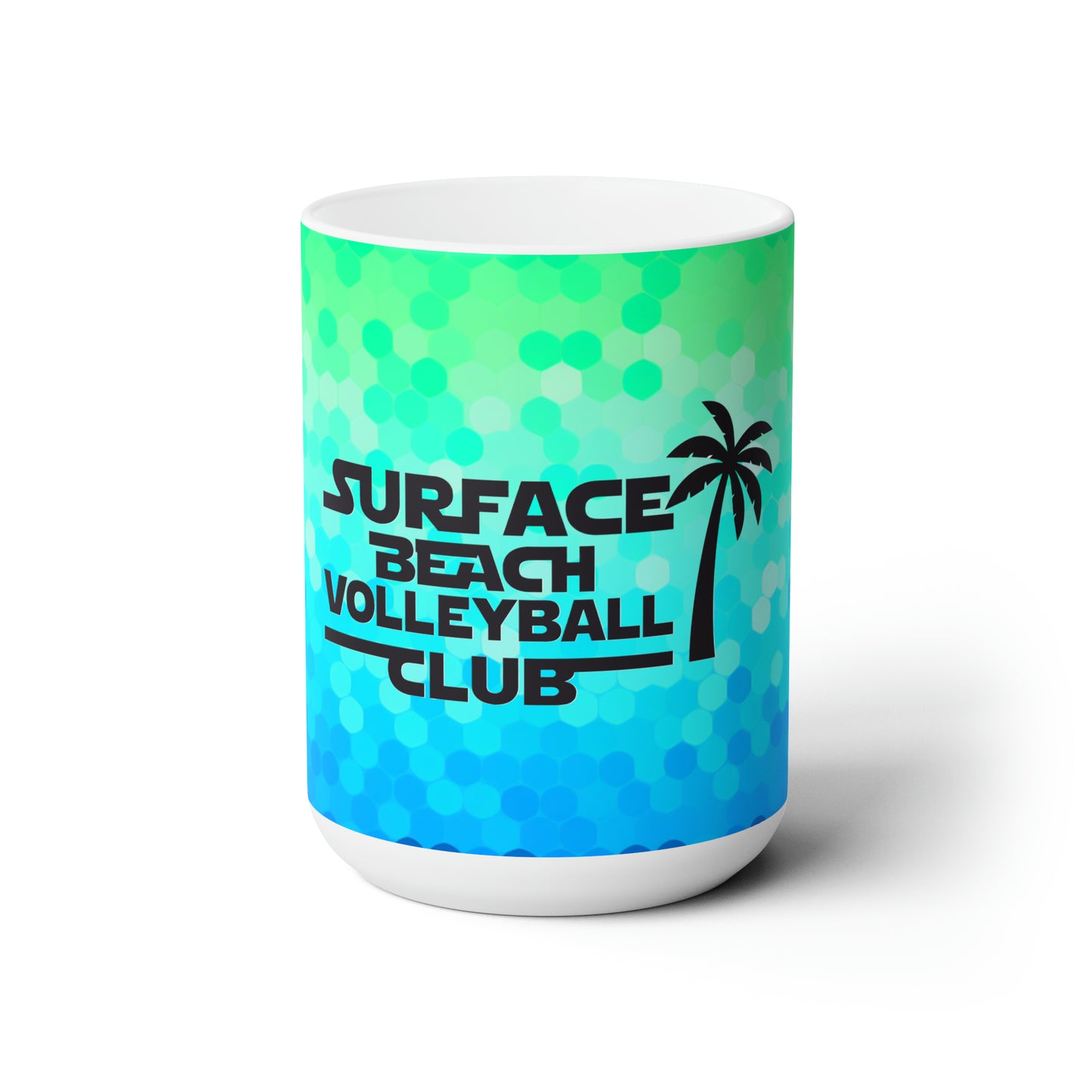 Surface Beach Volleyball Club Ceramic Mug 15oz