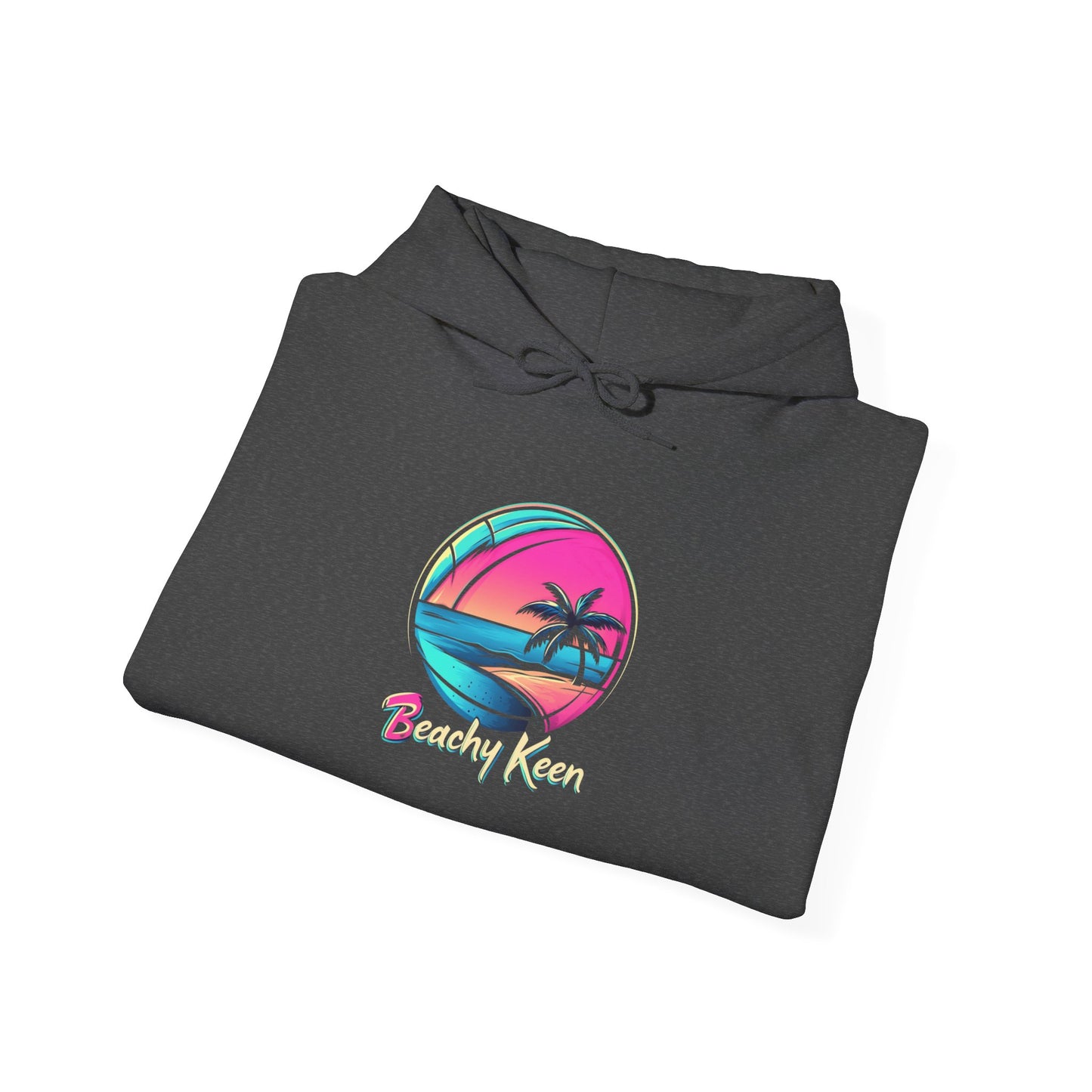 Beachy Keen Surface Beach Volleyball Unisex Heavy Blend™ Hooded Sweatshirt