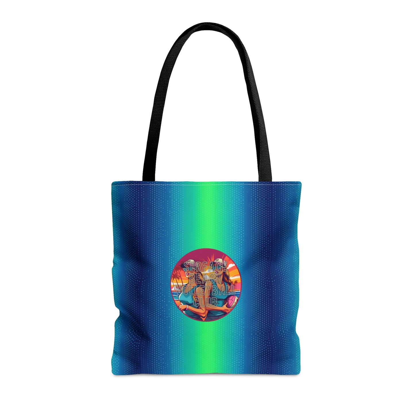 Surface Beach Volleyball Club Logo Tote Bag (AOP)