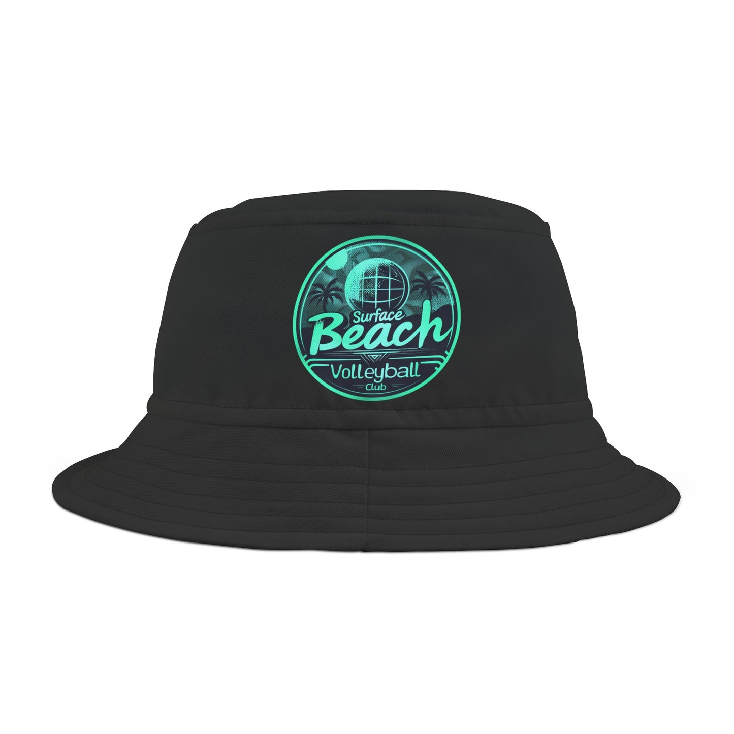 Surface Beach Volleyball Club Icon Checkered Bucket Hat (AOP)