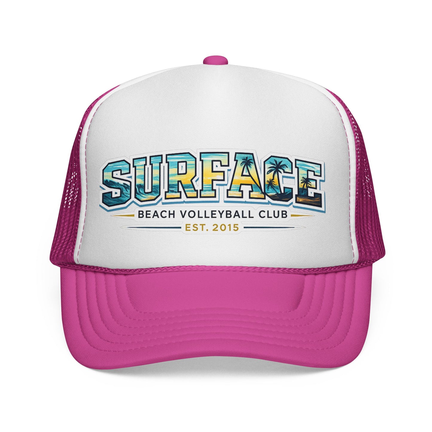 Surface Beach Volleyball Club Trucker Cap | Surf Graphic Trucker Hat