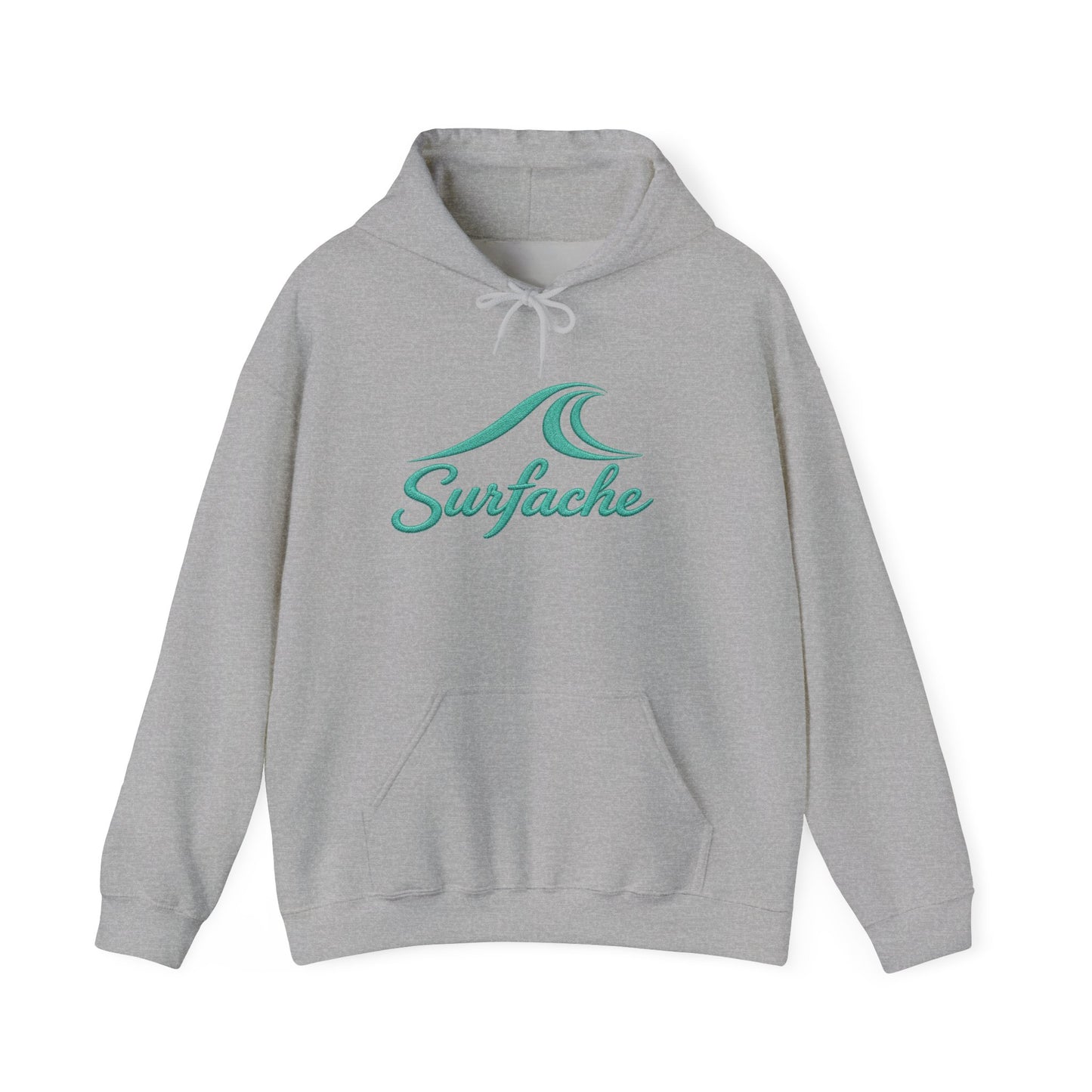 Surfache Wave Hoodie — Coastal Surf Logo Pullover
