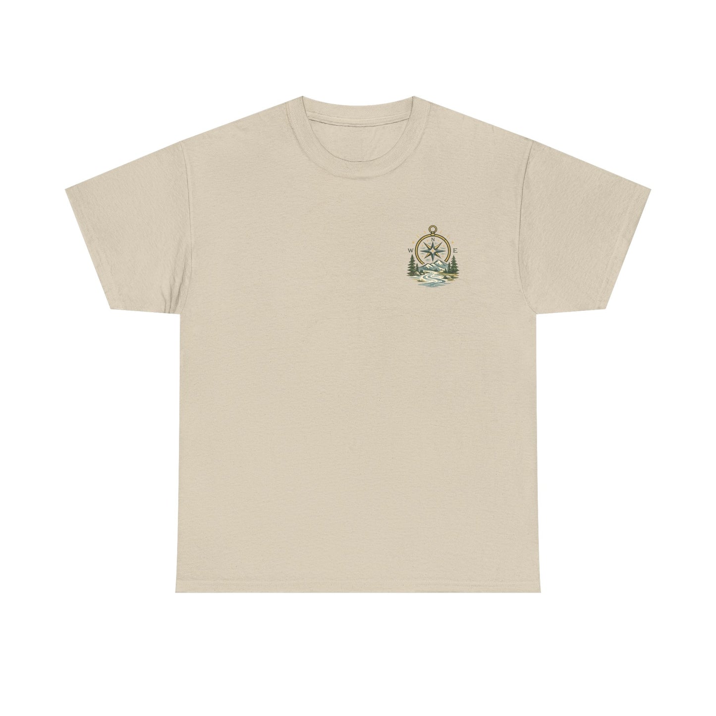 Adventure Compass Tee — "You Can't Control Everything" Outdoor Graphic T‑Shirt
