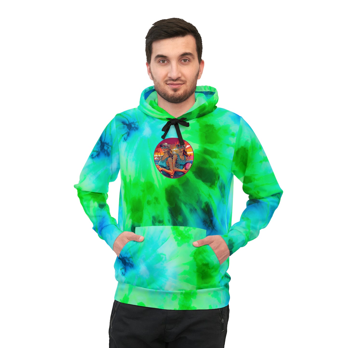 Surface Beach Volleyball Club Sublimated Designer Athletic Hoodie