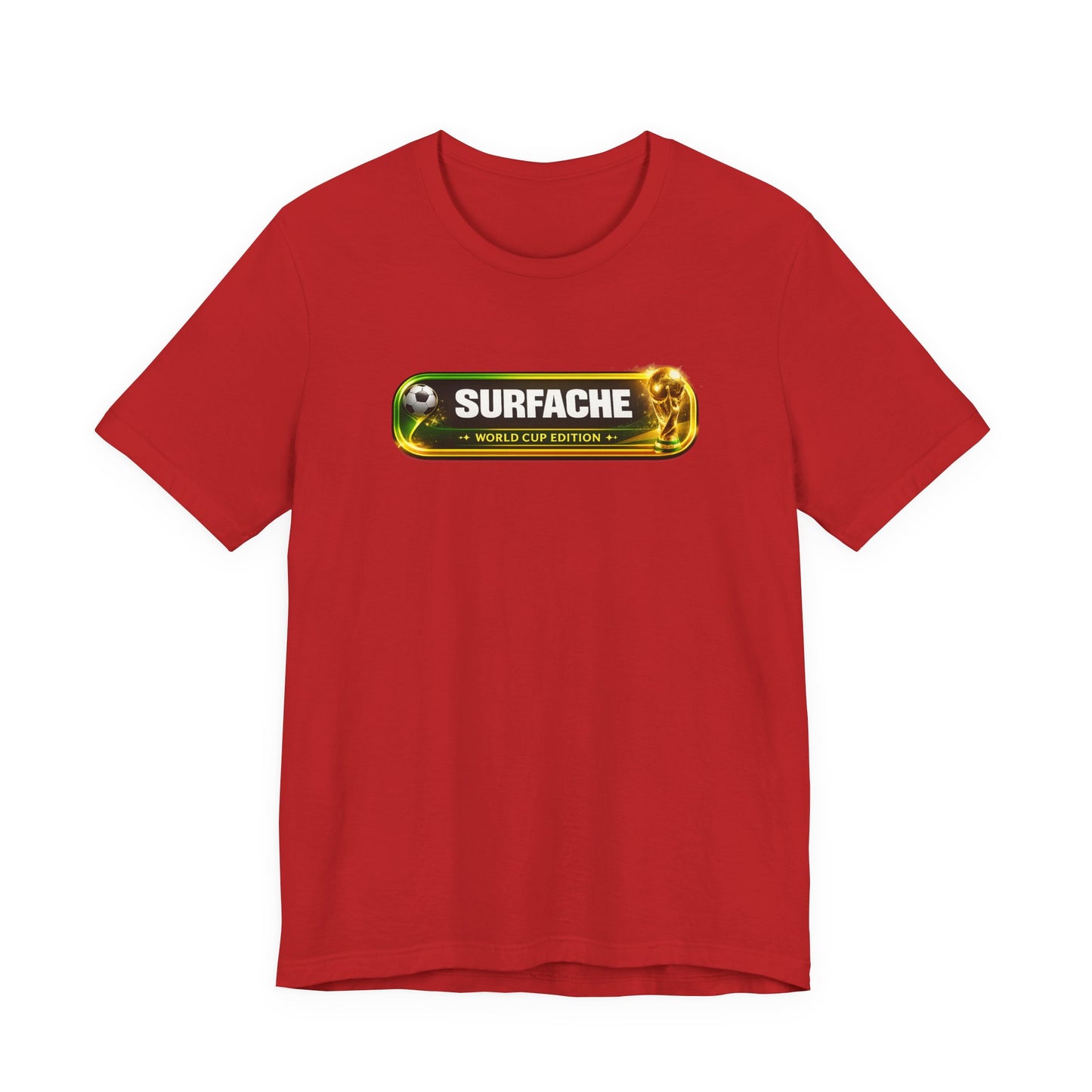 Surfache World Cup Soccer Fan Tee — ‘9’ Back Player Graphic with Surfache Crest