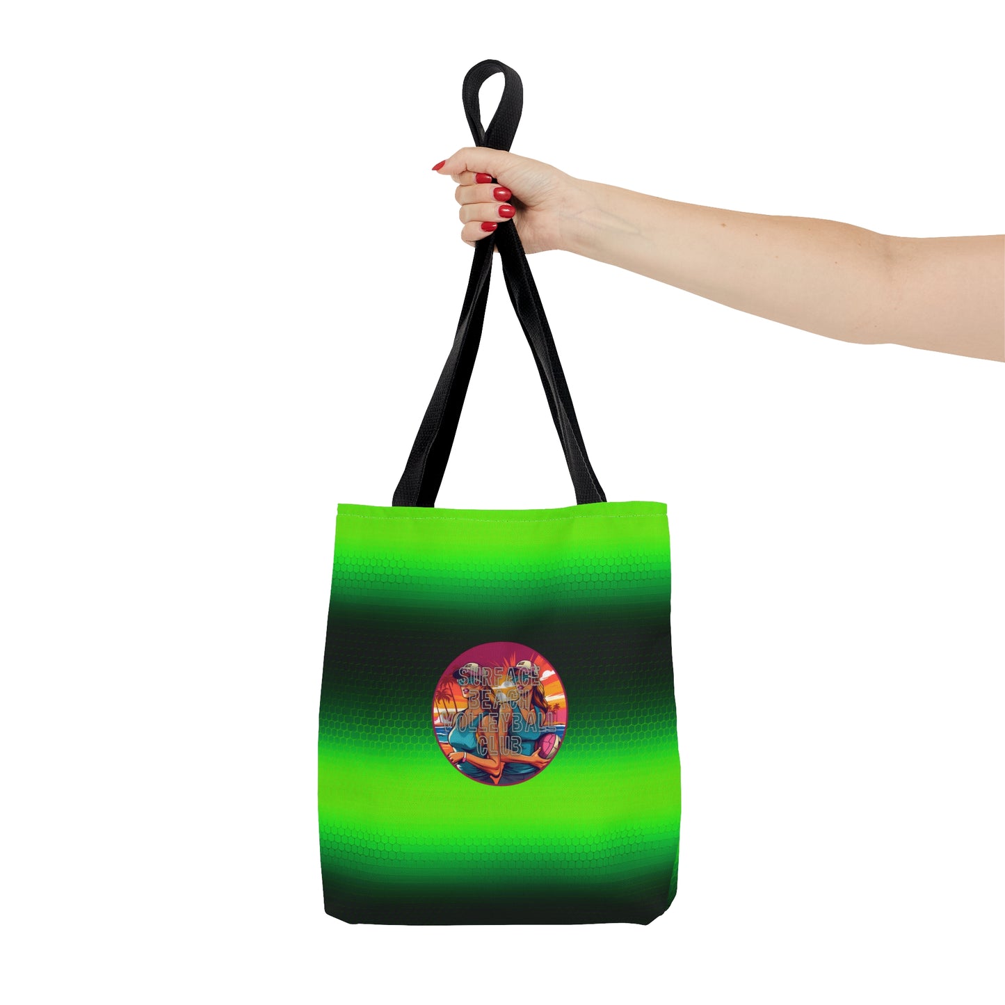 Surface Beach Volleyball Club Logo Tote Bag (AOP)