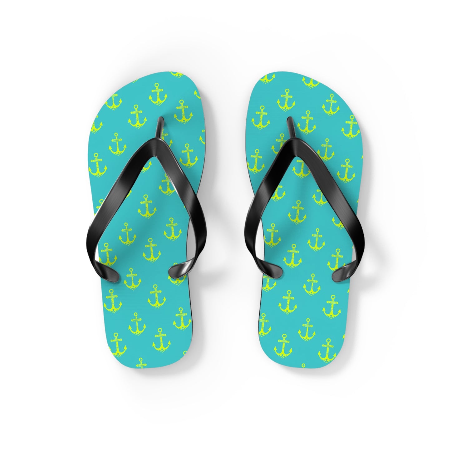 Anchors Away Surface Beach Volleyball Club Designer Flip Flops