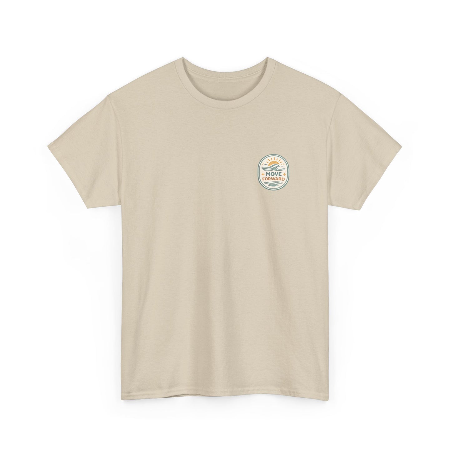 Keep Moving Forward T-Shirt — Inspirational Travel Compass Graphic Tee