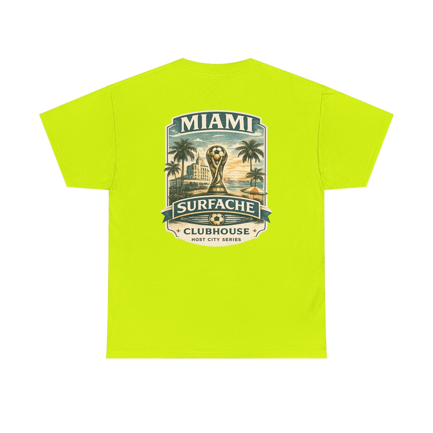 Surfache Miami Clubhouse T-Shirt — Vintage Palm Beach Surf Tee