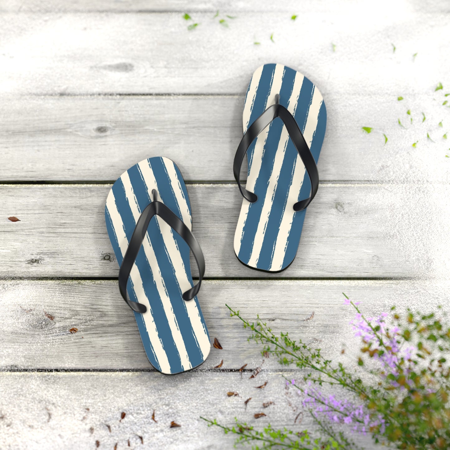 Moda Urbano Nautical Designer Flip Flops