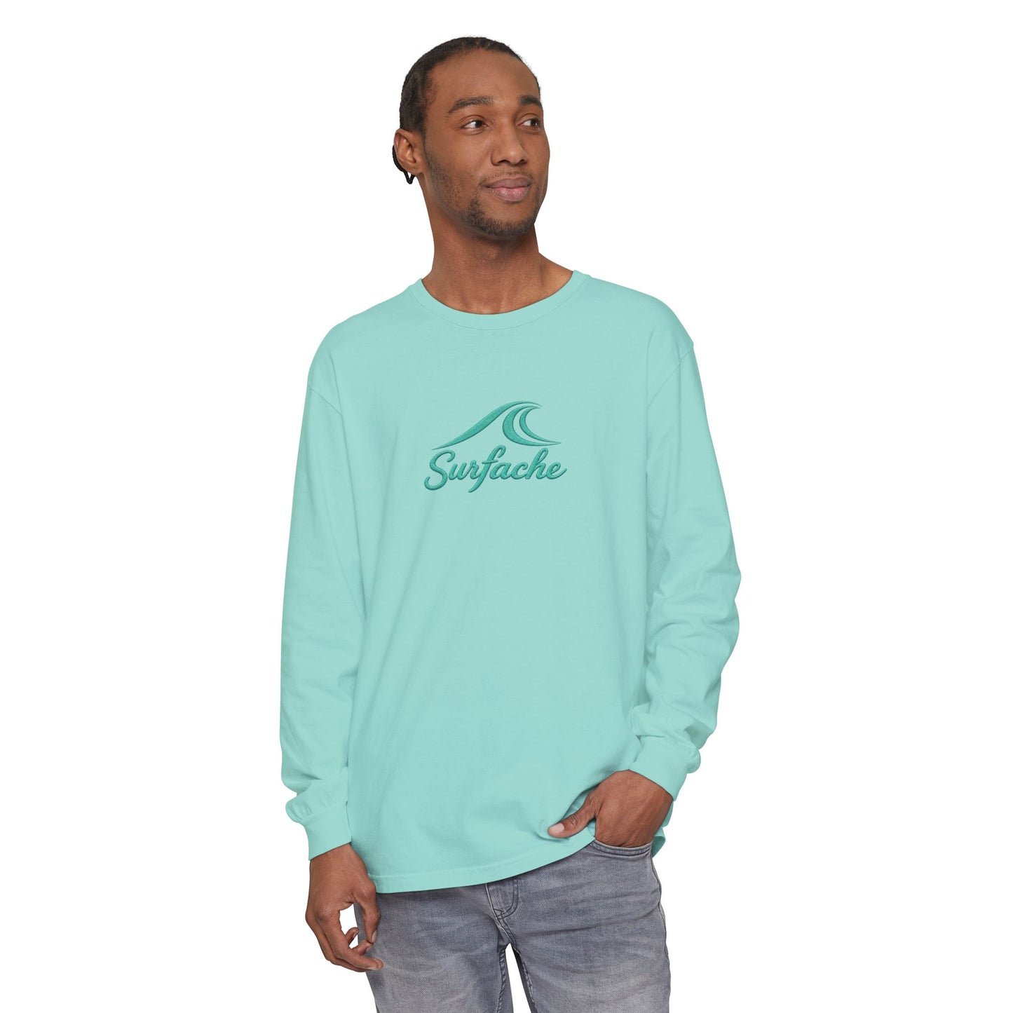 Miami Surfache Long Sleeve Tee — Surf Clubhouse Graphic Shirt