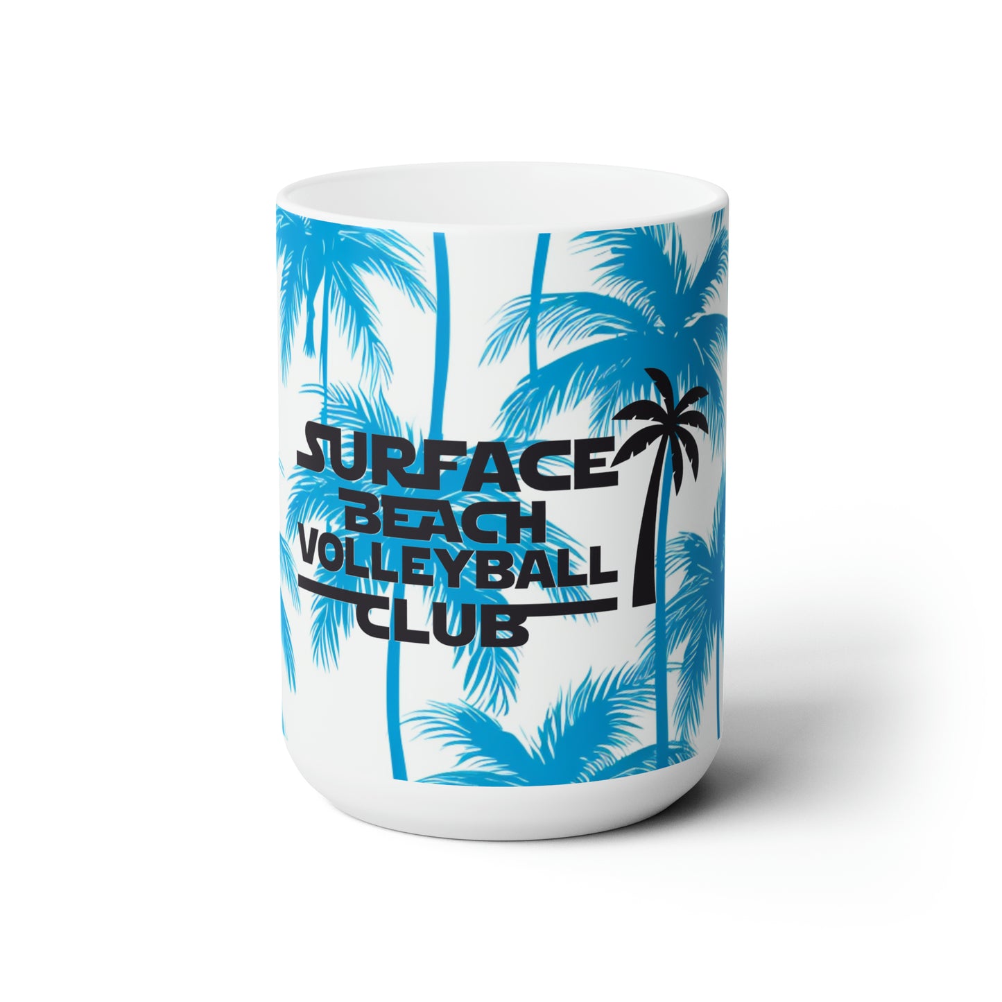 Surface Beach Volleyball Club Ceramic Mug 15oz