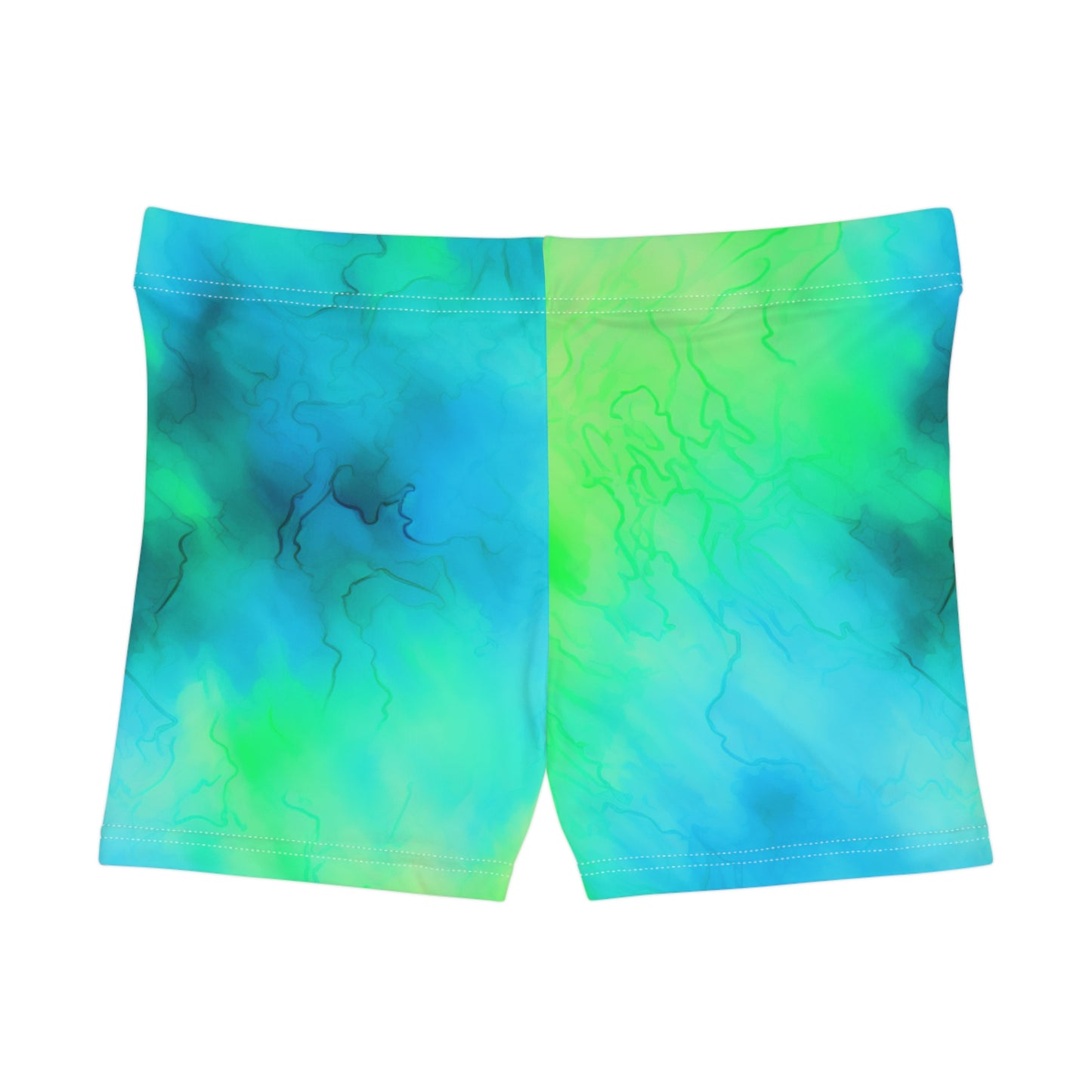 Surface Beach Volleyball Club Ombre Athletic Spandex Workout Yoga Women's Shorts (AOP)