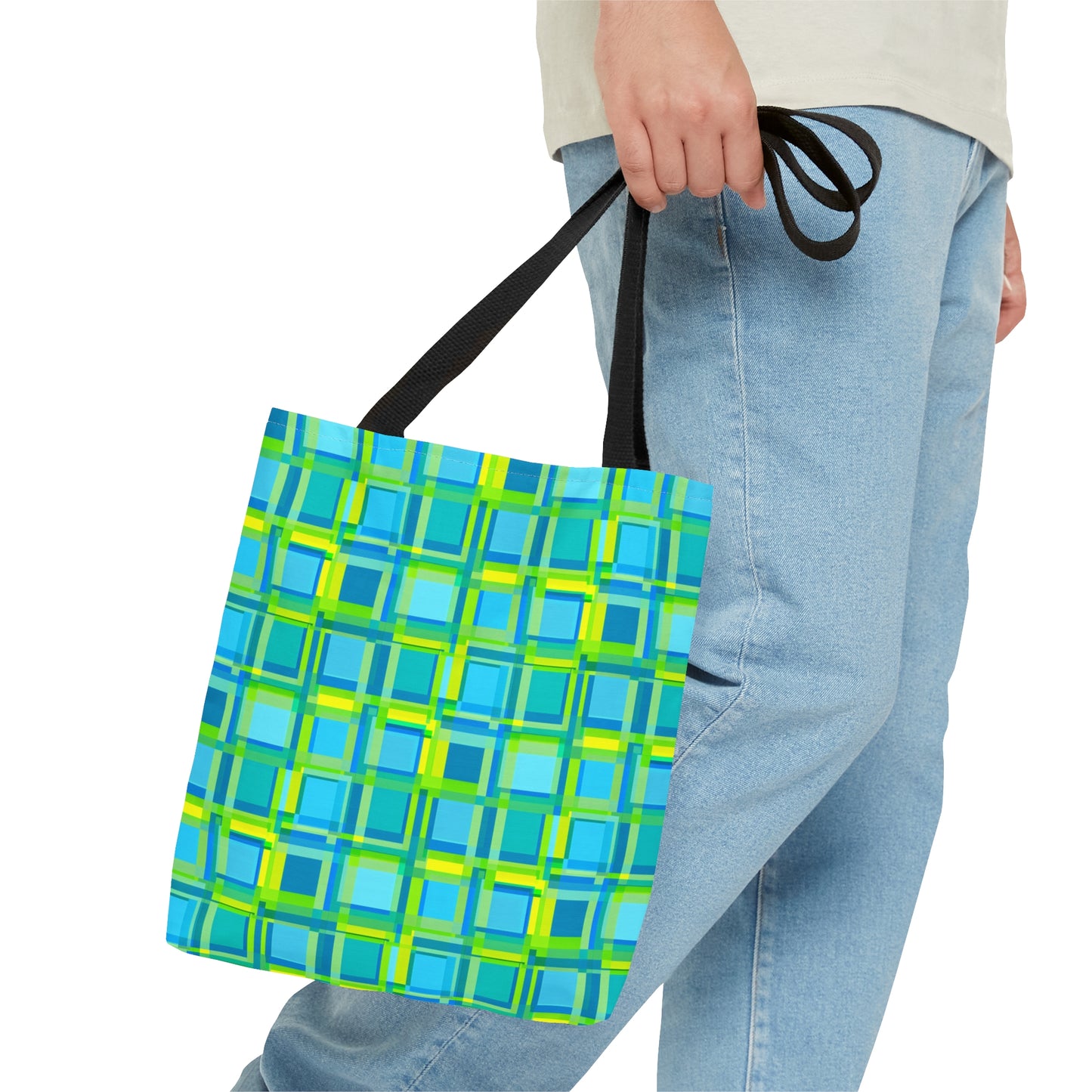 Moda Urbano Geometric Tote Bag (AOP)