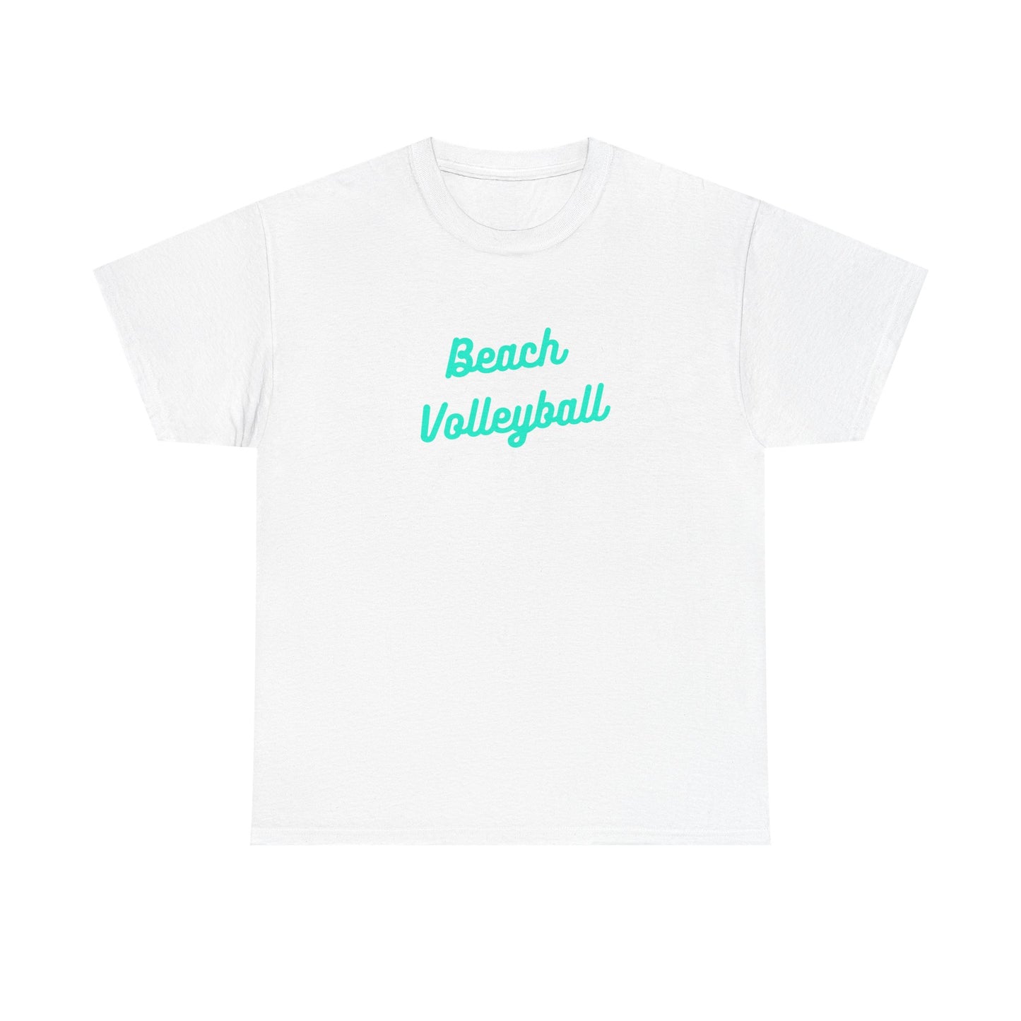 Beach Volleyball “Partners” Unisex Heavy Cotton Tee