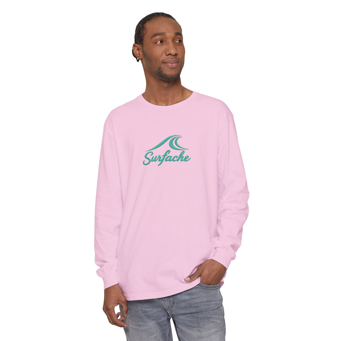 Miami Surfache Long Sleeve Tee — Surf Clubhouse Graphic Shirt