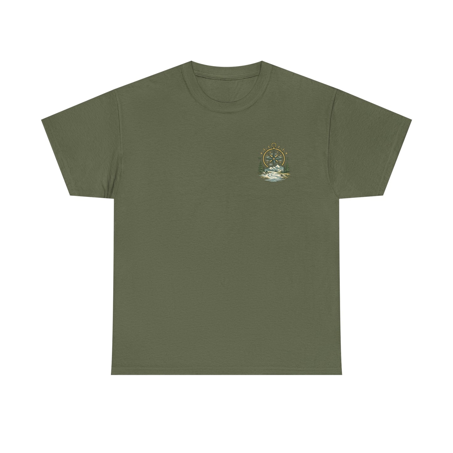 Adventure Compass Tee — "You Can't Control Everything" Outdoor Graphic T‑Shirt