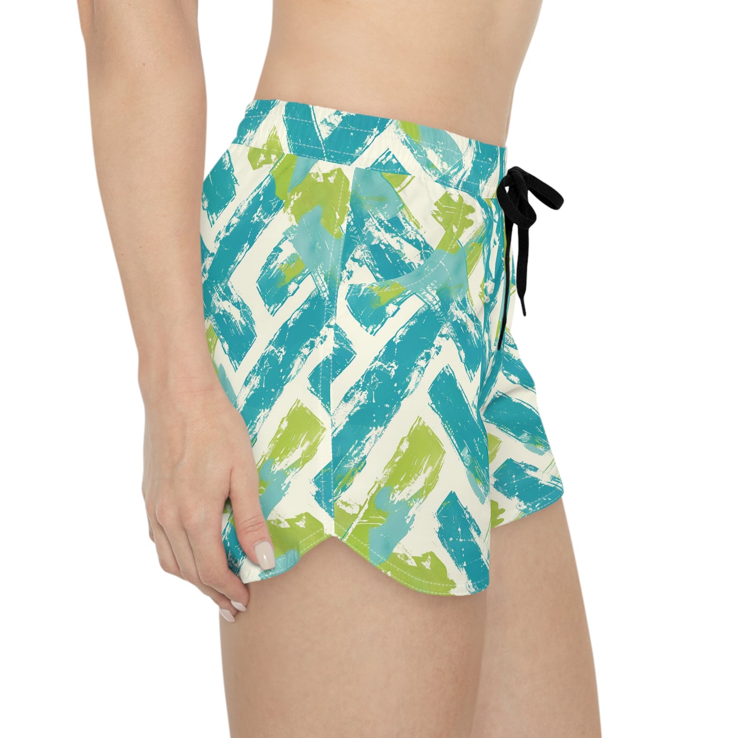 Surface Beach Volleyball Club Cover Up Women's Casual Shorts (AOP)