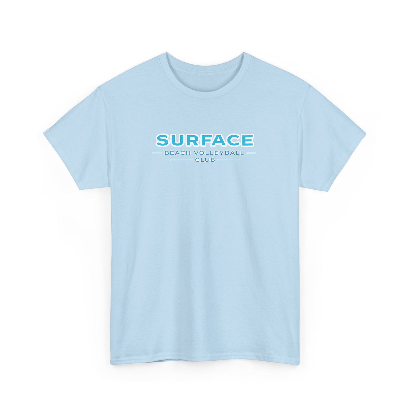 Surface Beach Volleyball Club T-Shirt — Coastal Sunset Volley Tee