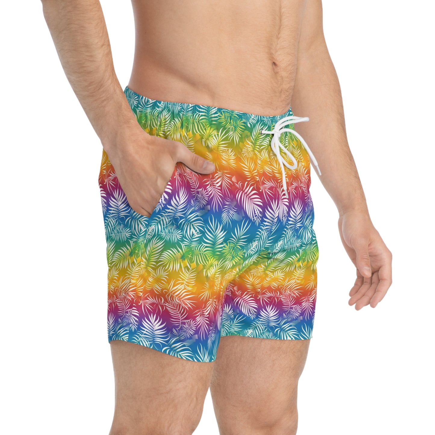 Moda Urbano Tropical Modern Swim Trunk Volleys