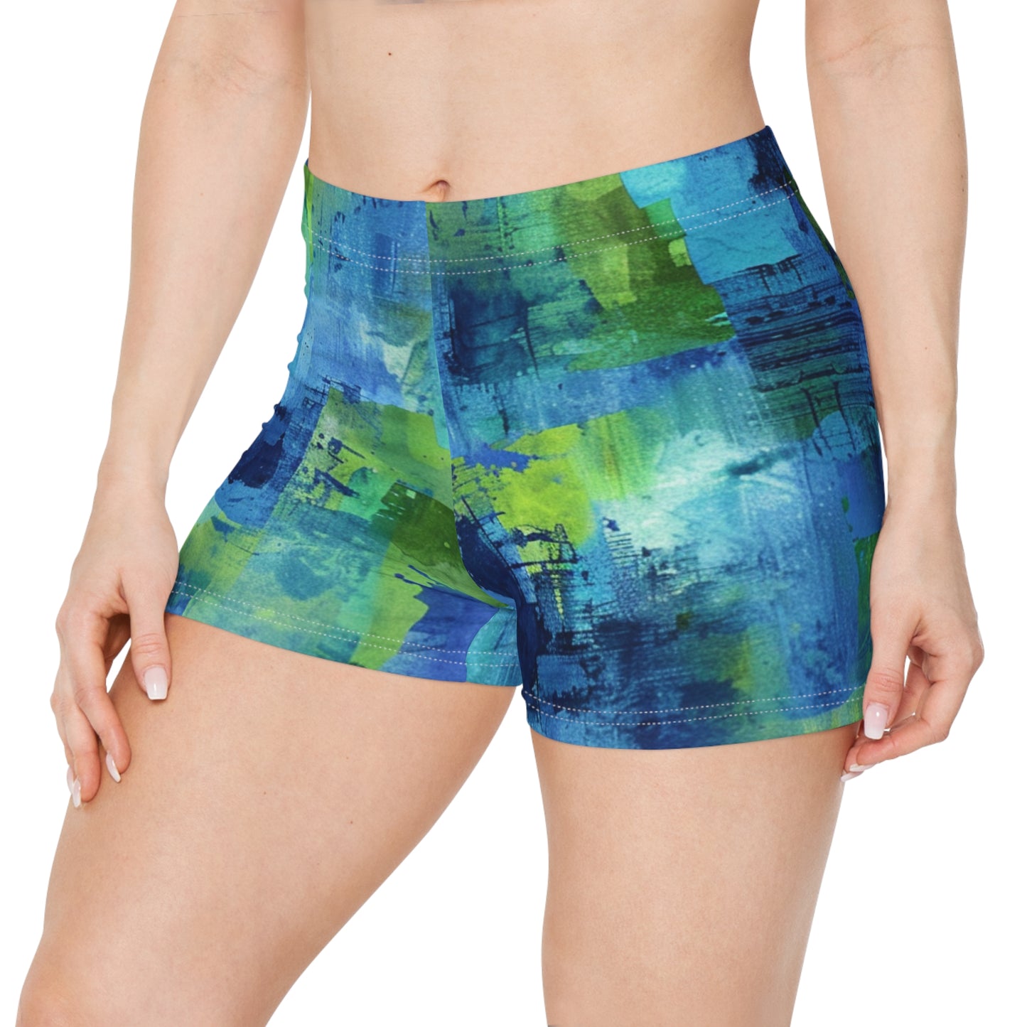 Surface Beach Volleyball Club Women's Spandex Volleys (AOP)