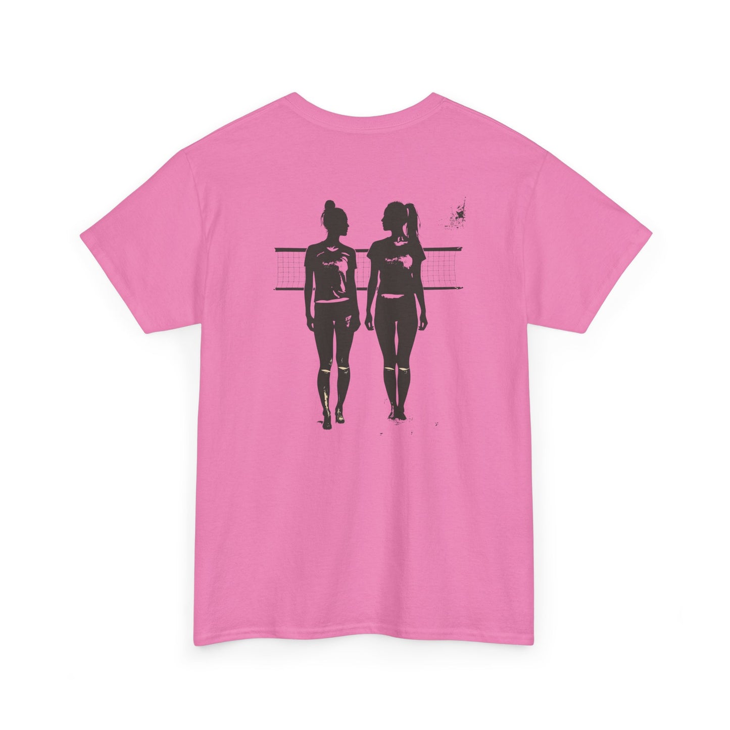 Beach Volleyball “Partners” Unisex Heavy Cotton Tee