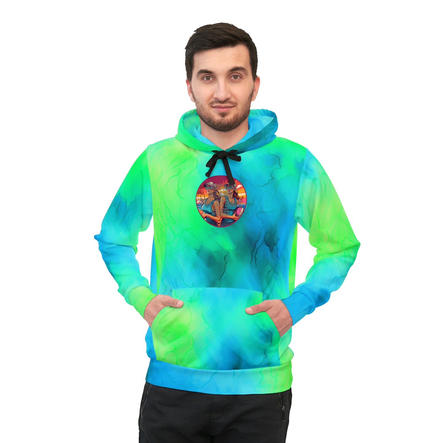 Surface Beach Volleyball Club Sublimated Designer Athletic Hoodie