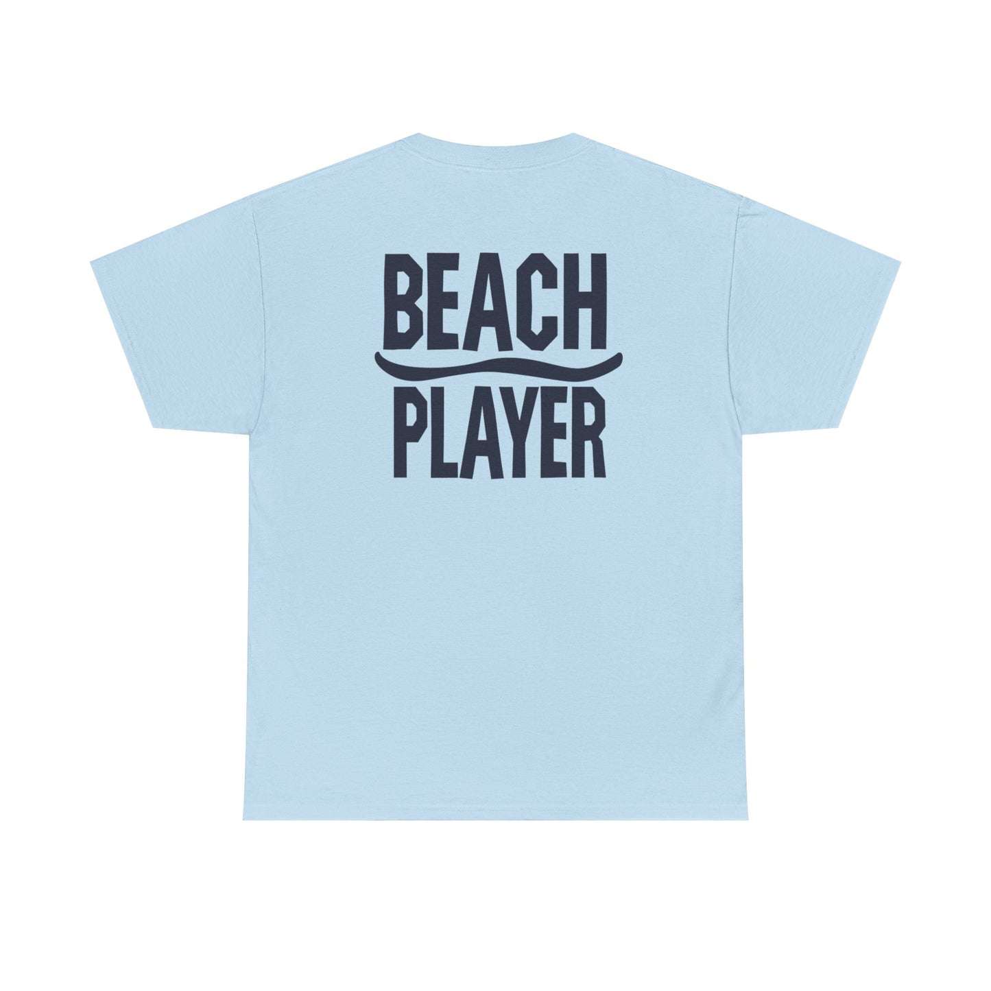 Beach Player Volleyball Tee — Surface Beach Club Graphic T-Shirt