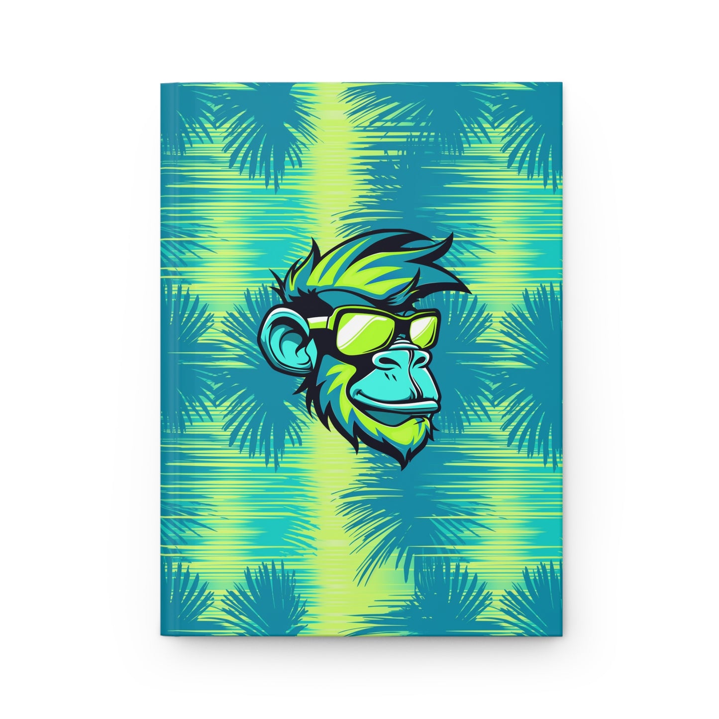 Mascot Surface Beach Volleyball Club Reflection Hardcover Journal Matte