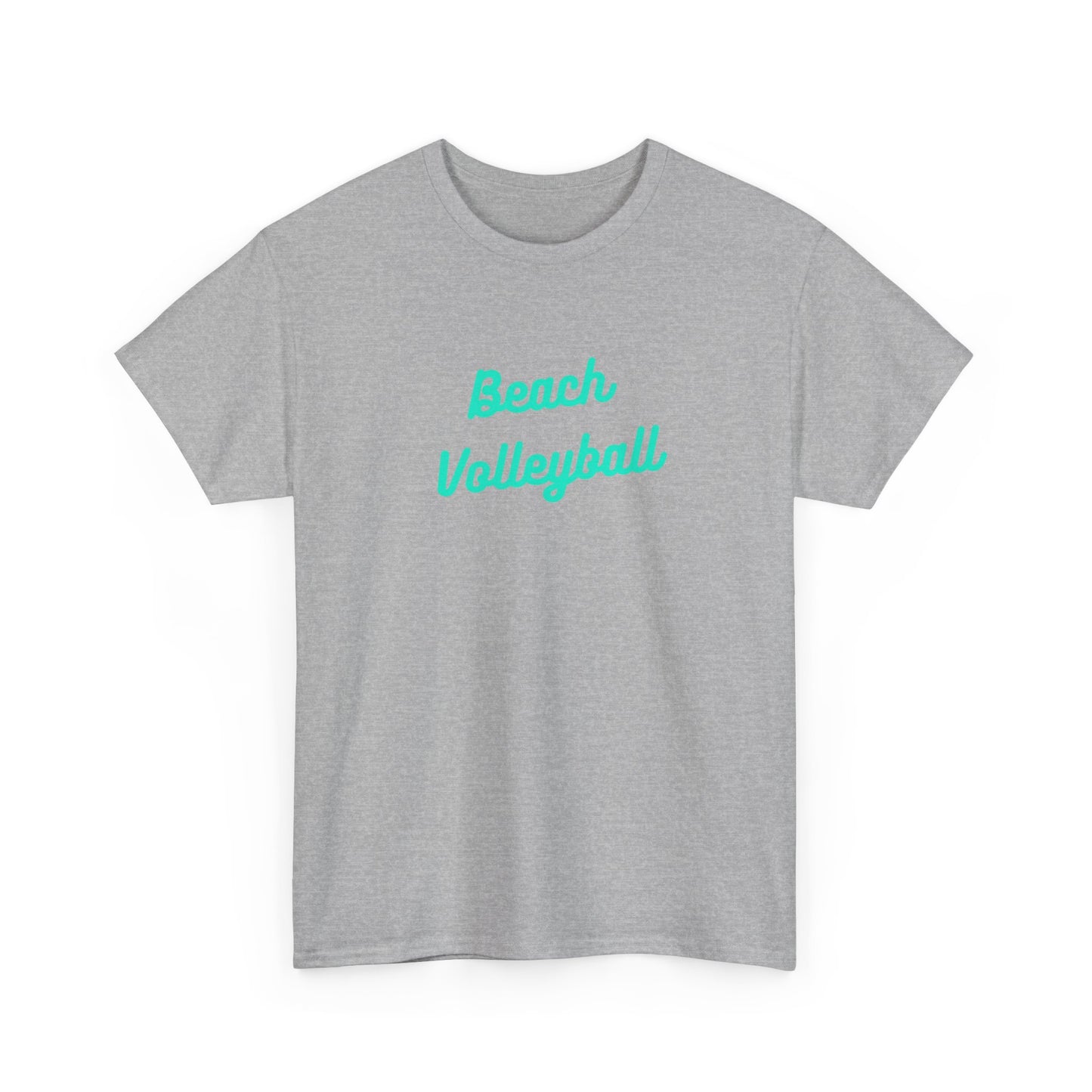 Beach Volleyball “Partners” Unisex Heavy Cotton Tee