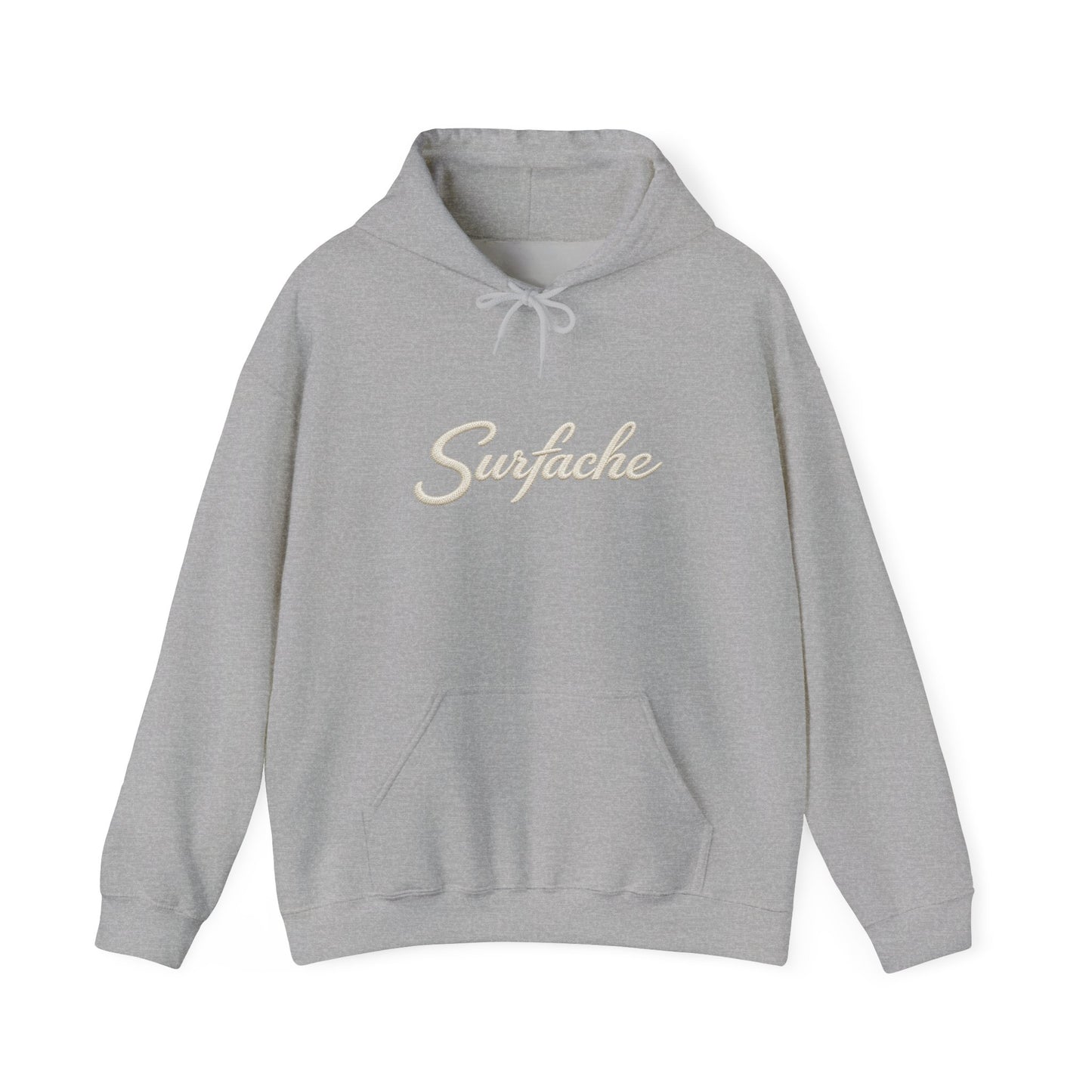 Surfache Wave Logo Hoodie — Coastal Surf-Inspired Pullover