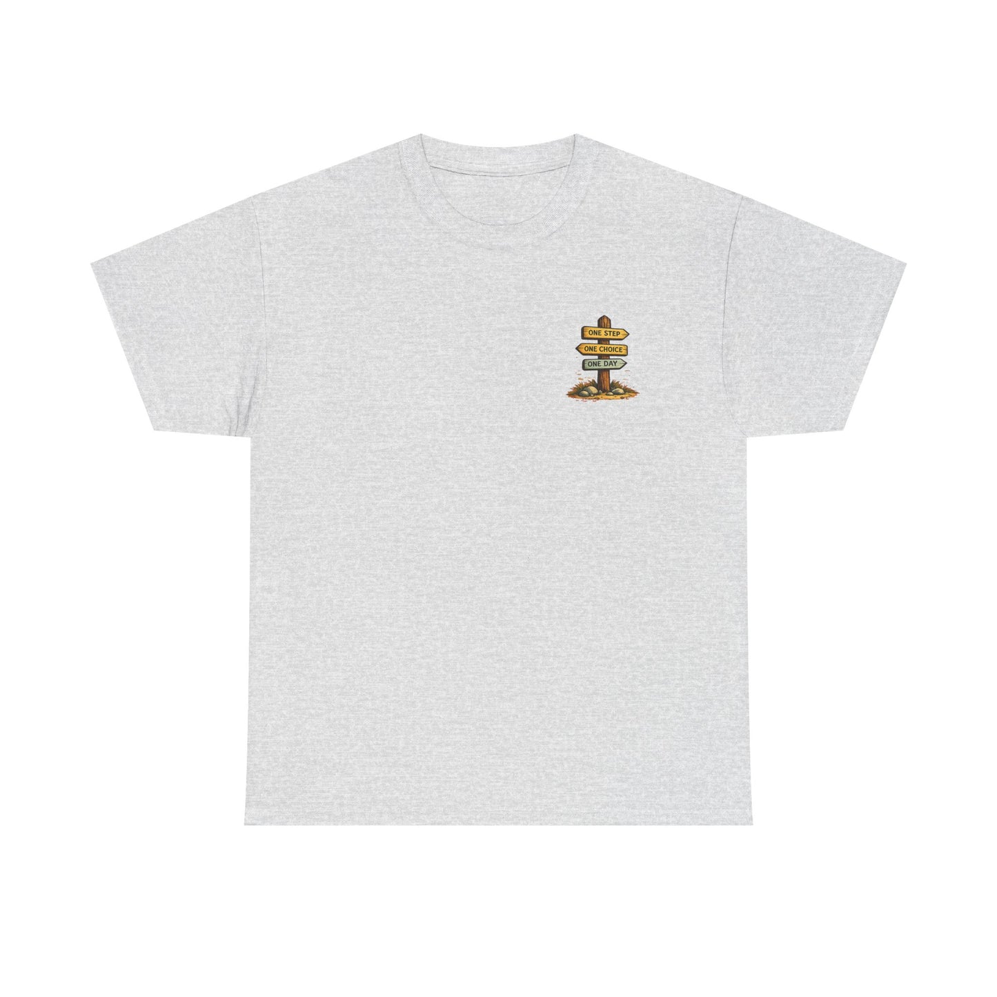 Progress Not Perfection Graphic Tee — Motivational Hiking Signback T‑Shirt