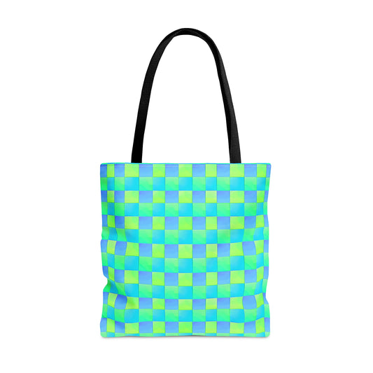 Moda Urbano Checkered Travel Tote Bag