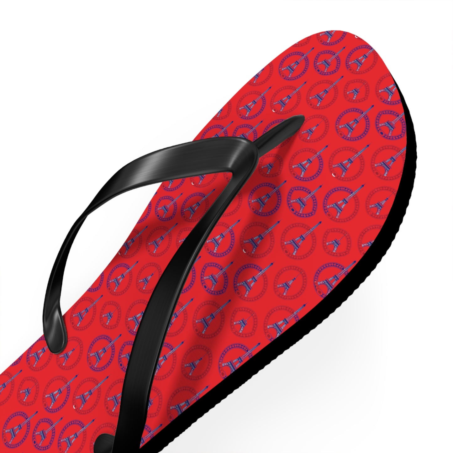 Paris Olympics Inspired Moda Urbano Designer Flip Flops