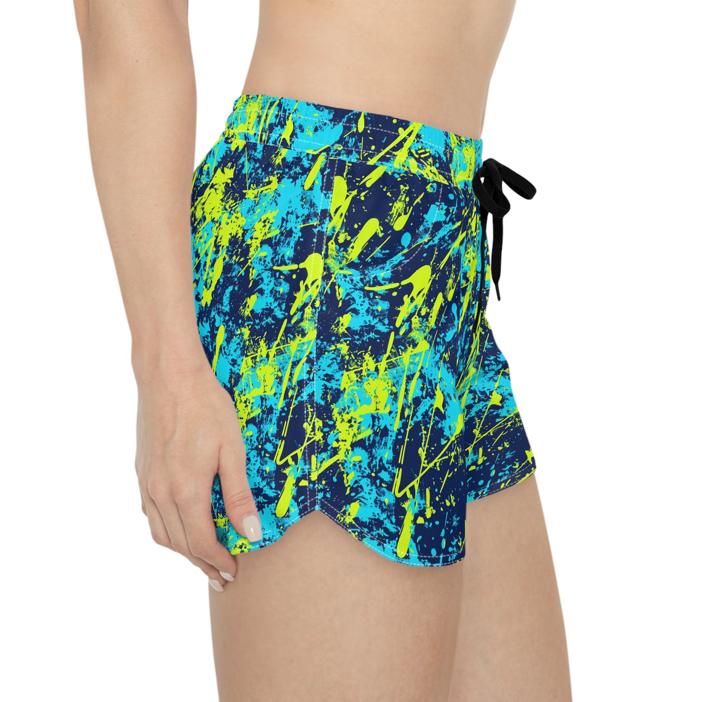 Surface Beach Volleyball Club Geometric Cover Up Women's Casual Shorts (AOP)