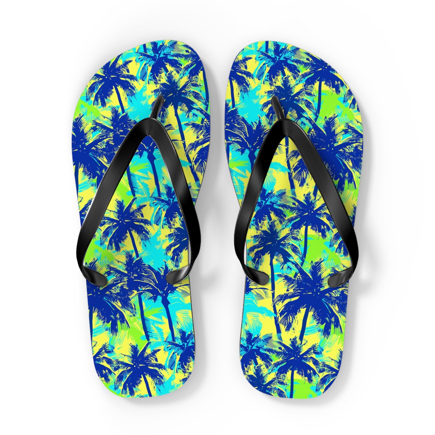 Tropical Surface Beach Volleyball Club Designer Flip Flops