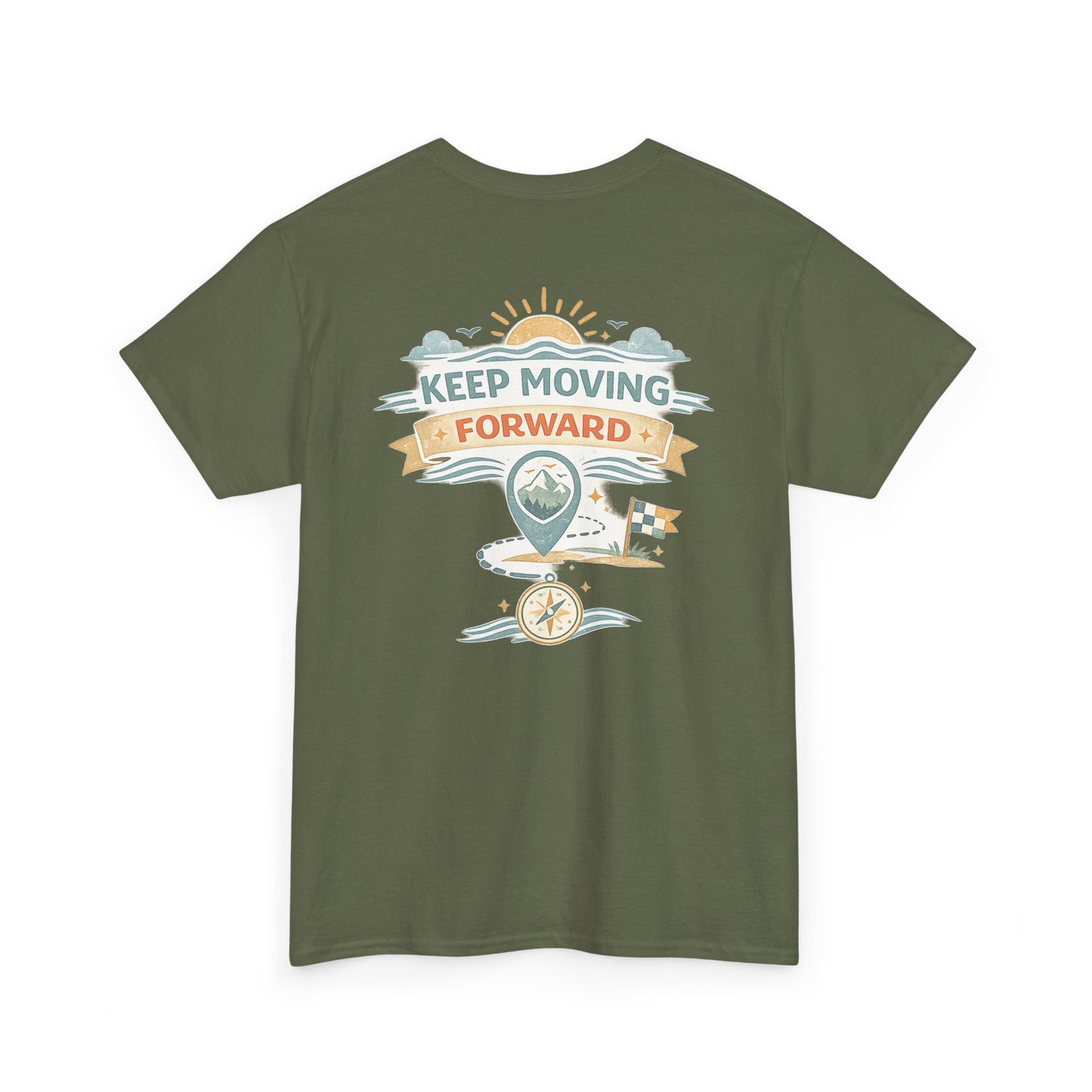 Motivational Graphic Tee — “Take Care of Yourself Like You Take Care of Others” / Keep Moving Forward