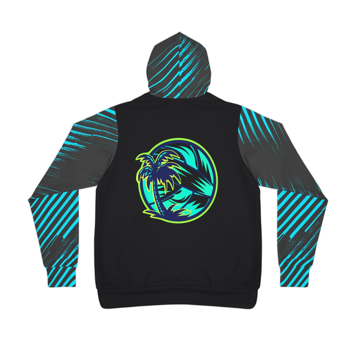 Mascot Surface Beach Volleyball Club Sublimated Designer Athletic Hoodie