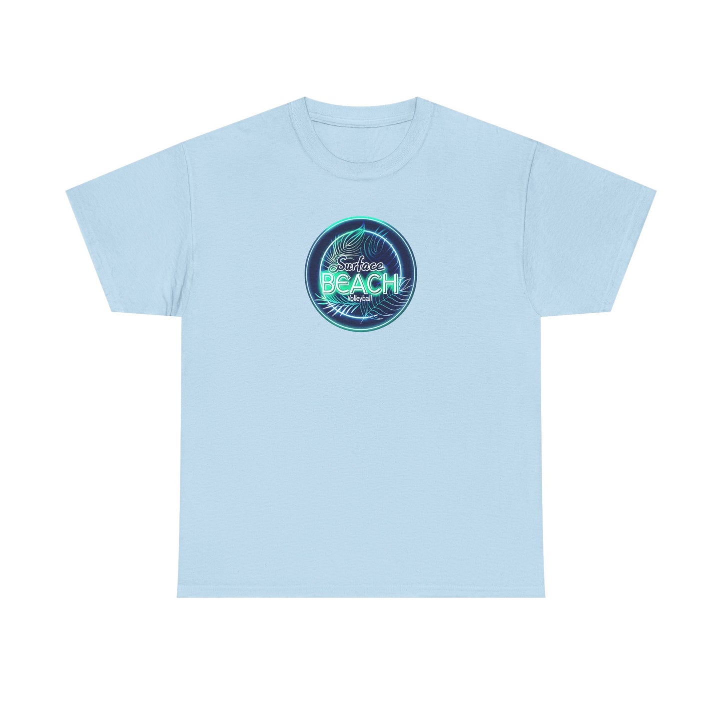 Surface Beach Volleyball Club Icon T-Shirt — Vintage Coastal Volleyball Tee