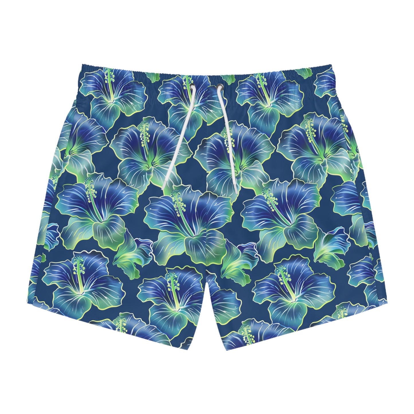 Moda Urbano Hibiscus  Modern Swim Trunks